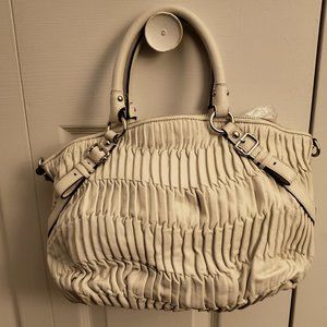 NWT- Authentic Coach Madison Gathered Leather Sophia Satchel